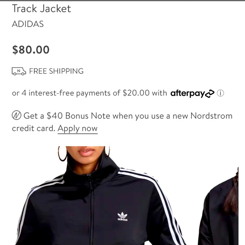 Adidas Women Track Jacket - Size S